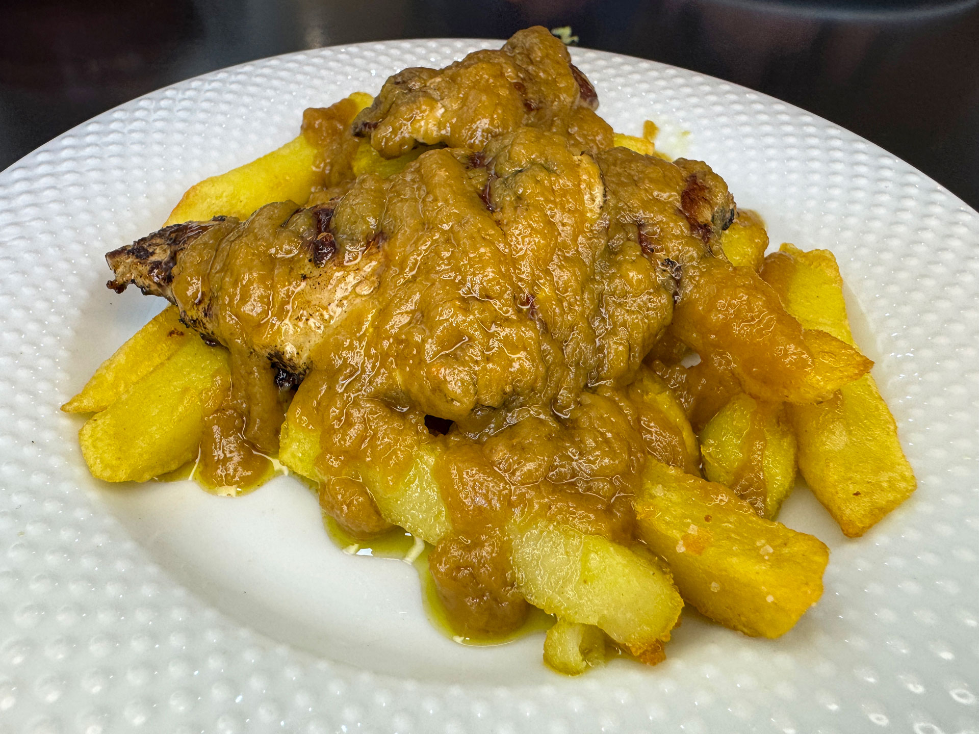 Solomillo al whisky - La Noria Tapas & Grill -Salteras