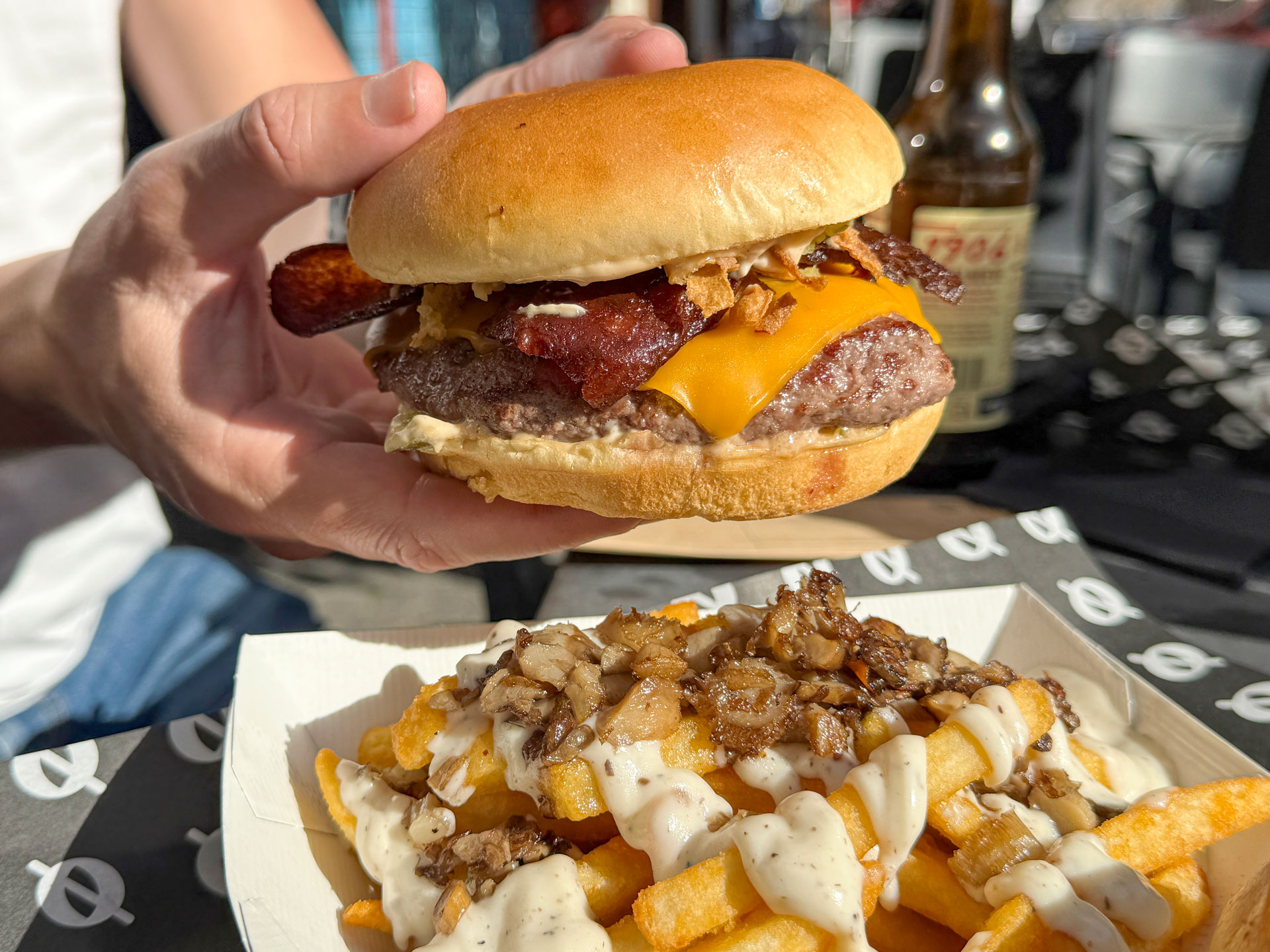 burger con carne madurada 30 días en Sevilla